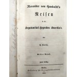 Humboldt A. - Podróż w równonocne regiony Ameryki T.I-II, Berlin 1856