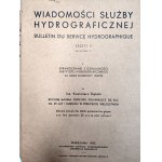 News of the hydrographic service - reports and papers - Zeszyt 1-3, Warsaw 1935