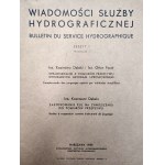 News of the hydrographic service - reports and papers - Zeszyt 1-3, Warsaw 1935