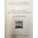 Kłapkowski T. - Spółdzielczość w rolnictwie Polskiem, Warszawa 1929