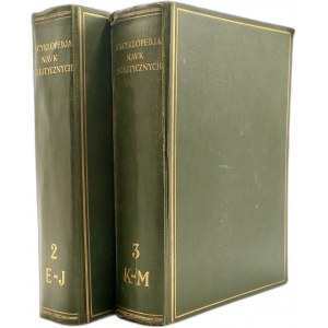 Makarczyk Z. - Encyklopedia Nauk Politycznych Tom 2-3 (od E do M), Warszawa 1938