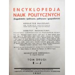 Makarczyk Z. - Encyklopedia Nauk Politycznych Tom 2-3 (od E do M), Warszawa 1938