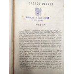 Witkowski A. - Zasady Fizyki (akustyka), Warszawa 1908 [ Pieczęć Związku Strzeleckiego w Żywcu, Związek Strzelecki Żywiec, Orzełek strzelecki ]