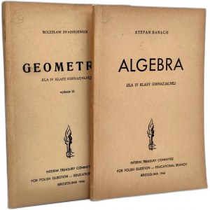 Banach S., Iwaszkiewicz B. - Algebra i Geometria - Jerozolima 1946