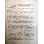 Cyprian T. - Příručka fotografie ALFA s přiloženou expoziční tabulkou - Bydgoszcz ca. 1930 [fotografie, razítko sklad fotoaparátů Lvov Jan Bujak].