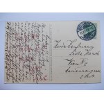 Bytom, Beuthen, rue, bureau de poste, 1910