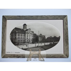 Bytom, Beuthen, Kaiserplatz in oval, 1912