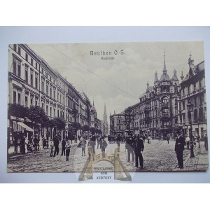 Bytom, Beuthen, Boulevard, 1907