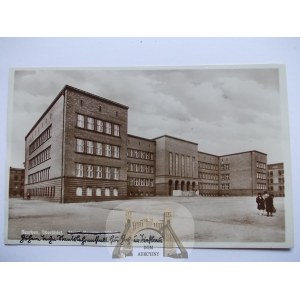 Bytom, Beuthen, school, 1936