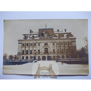 Pszczyna, Pless, palace, private card, ca. 1917