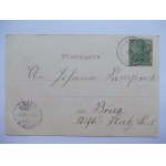 Chróścice k. Opole, gospoda, sklep, kościół, 1901