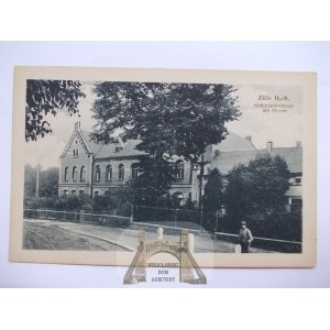 Biała Prudnicka, Zulz, szpital powiatowy, ok. 1920