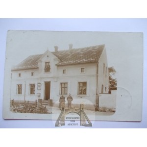Osiek k. Oława, poczta, prywatna kartka, 1912
