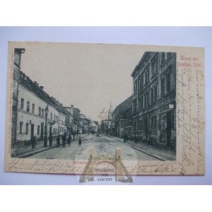 Strzelin, Strehlen, ulica Ziębicka, 1901