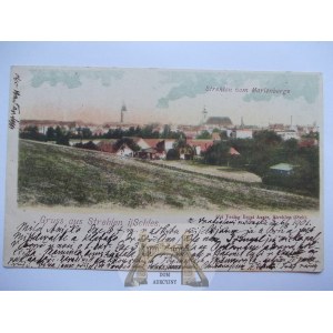 Strzelin, Strehlen, panorama, ok. 1900