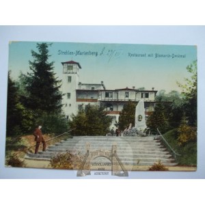 Strzelin, Strehlen, Wzgórze Parkowe, restauracja, ok. 1910