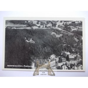 Waldenburg, Waldenburg, aerial panorama,ca. 1942
