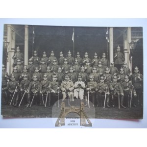 Lubin. Luben, soldats prussiens, vers 1914