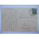 Lipiny k. Kożuchów, dworzec, szkoła, piekarnia, 1915
