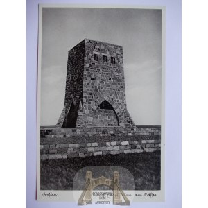 Ośno Lubuskie, Drossen, wieża widokowa, ok. 1940