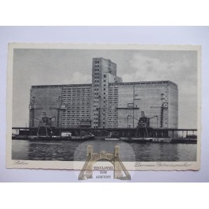 Szczecin, Stettin, elewator, ok. 1930