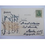 Szczecin, Stettin, ulica Wyszyńskiego, malarska, ok. 1910