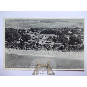 Rewal, Rehwal, panorama lotnicza, ok. 1940