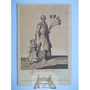 Danzica, riproduzione di un dipinto, spartito musicale, 1906