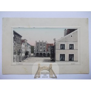 Orneta, Wormditt, Rynek, toczona, ok. 1910