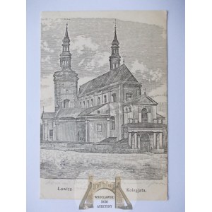 Łowicz, Kolegiata, 1915