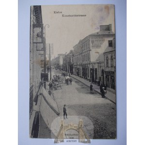 Kielce, Konstantinstrasse, 1918