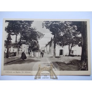Ustroń, Glowna-Straße, ca. 1930