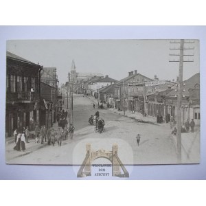 Łotwa, Rzeżyca, ulica, ok. 1916