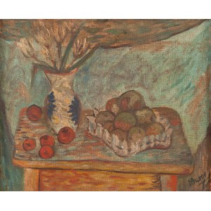 Jozef Marek (1922 Bielsko-Biala - 2020 Krakow), Still life with apples