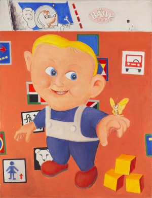 Andrzej Cisowski (1962 Białystok - 2020 Targowo), Bez tytułu, 2002