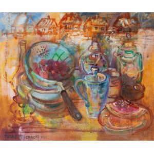 Pawel Sochacki (b. 1963), Still life with colander, 1999