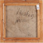 Wanda Wedecka (1919 - 2011 ), Kwiaty w wazonie, 1969