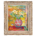 Judyta Sobel (1924 Lwów - 2012 Nowy Jork), Bukiet żółtych kwiatów