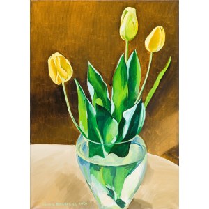 Tomasz Karabowicz (b. 1971, Karczunek near Lublin), Yellow Tulips, 2010