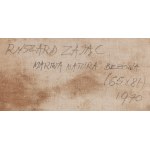 Ryszard Zając (1929 Kosów - 2016 Warszawa), Martwa natura beżowa, 1970