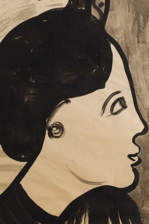 Ewa Kuryluk (ur. 1946, Kraków), Bez tytułu, 1965