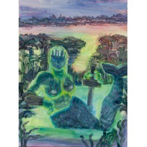 Viola Glowacka (b. 1985), Tribute to Krystyna Krahelska. The Wild Side of the Vistula River, 2024