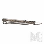 Silver (0.925), Geometric Tie Clip - Warsaw