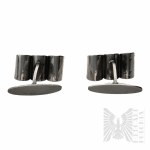PRL ORNO Silver (0.800), Vintage Design Cufflinks - Warsaw