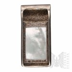 Argent (0.925), pendentif géométrique avec nacre - Varsovie, Thompson
