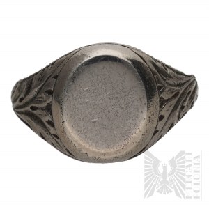 Silver (0.925), Signet in the Old Style - Warsaw, Poland