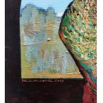 Anita Kuchta Kurasinska, Two Peacocks, 2017