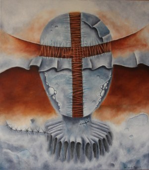 Jarosław Lubecki (ur. 1977), Twarz-Krzyż, 2017