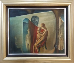 Yaroslav Kachmar (ur. 1955), Motyw z zasłoną, 1977