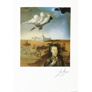 Salvador Dalì (1904-1989), Ritratto dell'ambasciatore Cardenas, litografia (ed. MCLXXXIX/MM)